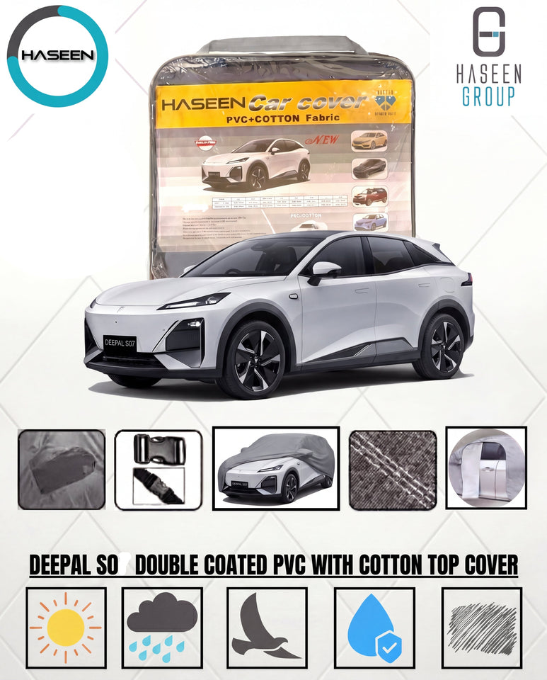 DEEPAL S07 NEW DOUBLE COAT PVC WITH COTTON CAR COVERS