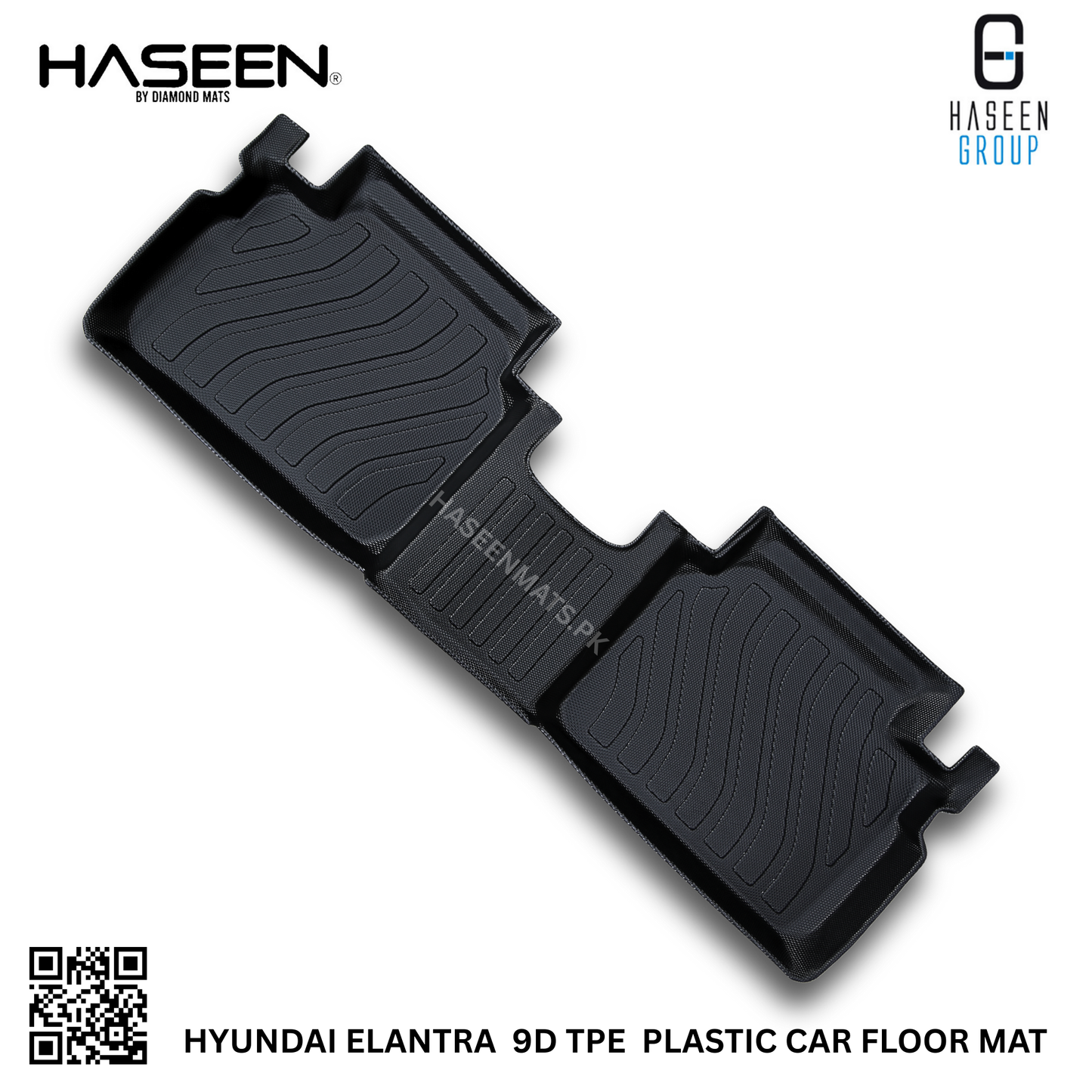 HYUNDAI ELANTRA 2021-2024 9D TPE PLASTIC HEAVY DUTY CAR FLOOR MAT