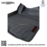 HYUNDAI ELANTRA 2021-2024 9D TPE PLASTIC HEAVY DUTY CAR FLOOR MAT