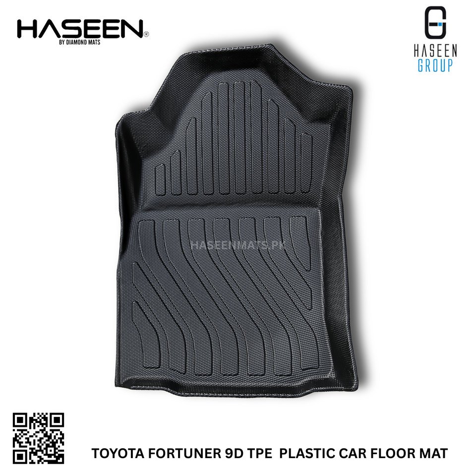 TOYOTA FORTUNER 9D TPE PLASTIC HEAVY DUTY CAR FLOOR MAT