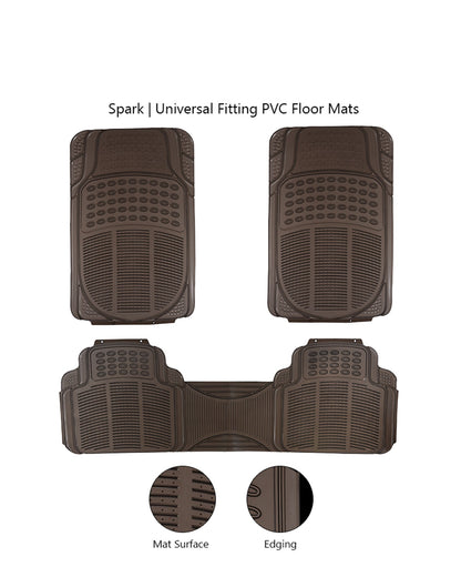 UNIVERSAL 333 PVC DIAMOND SERIES CAR FLOOR MAT