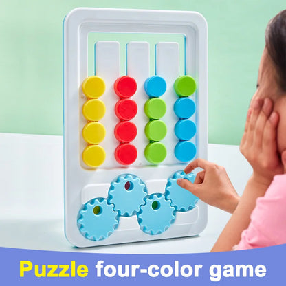Color Matching Slide Puzzle Toy