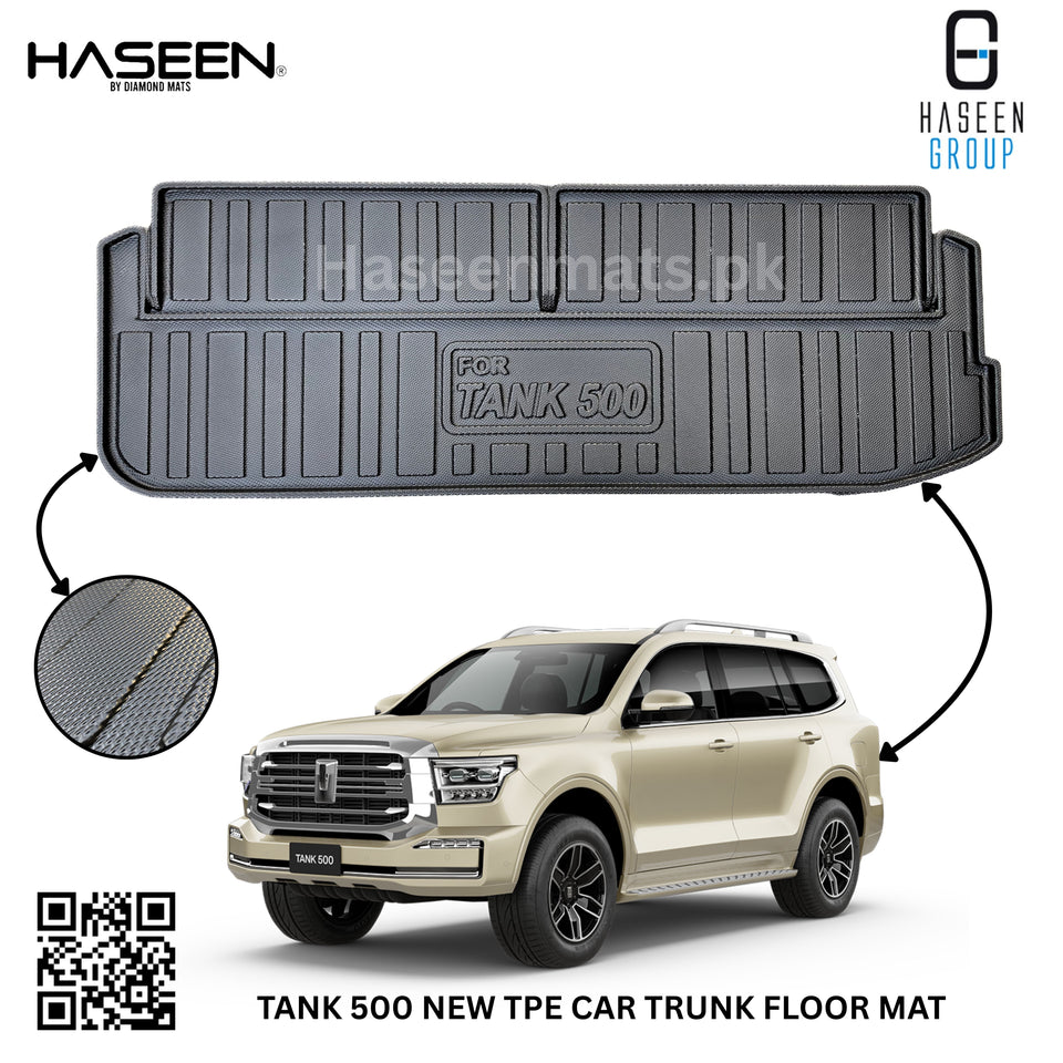 TANK 500 NEW TPE PLASTIC TRUNK FLOOR MAT