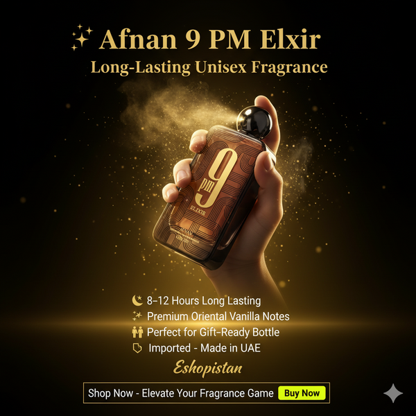 Afnan 9Pm Perfume for Unisex EDP Original (Made In U.A.E)100ML