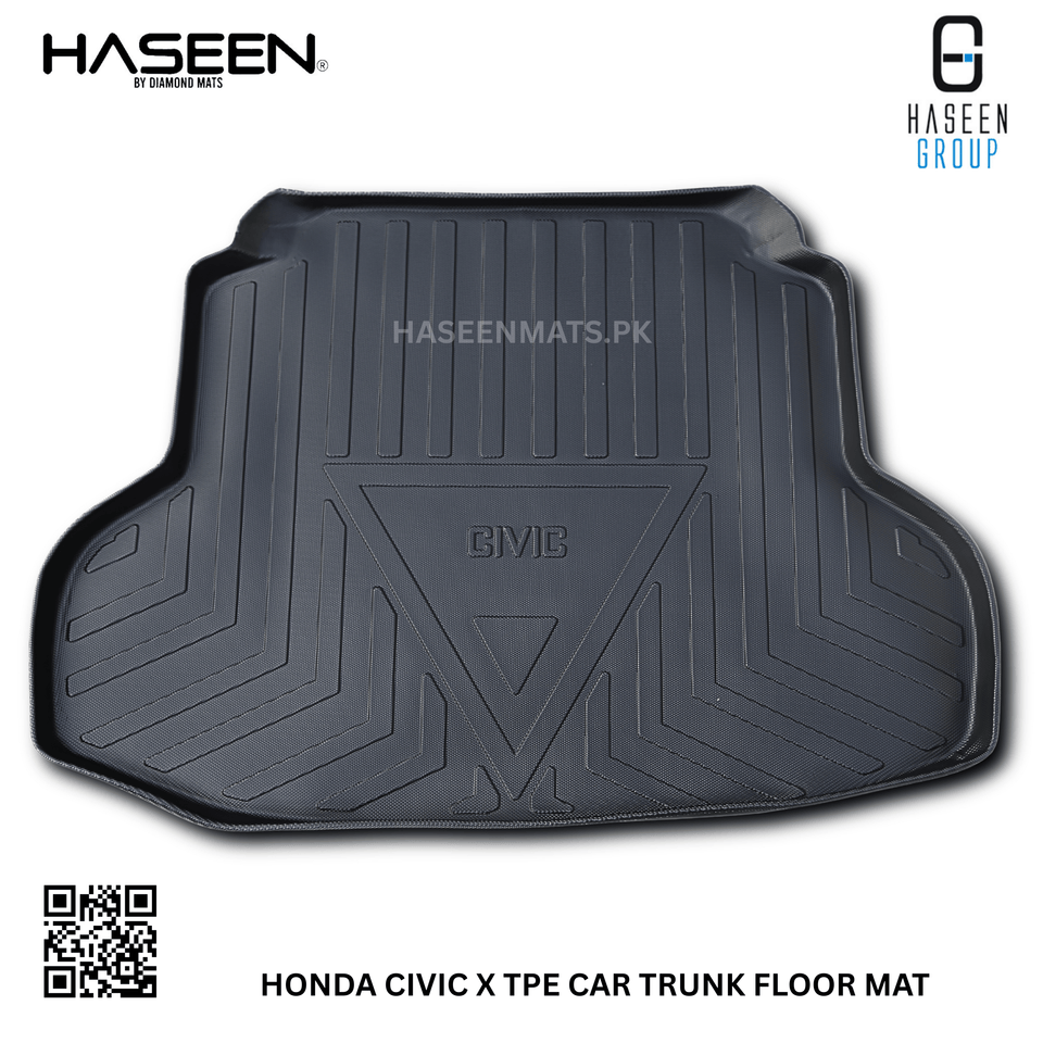 HONDA CIVIC X 2016-2021 TPE PLASTIC CAR TRUNK MAT
