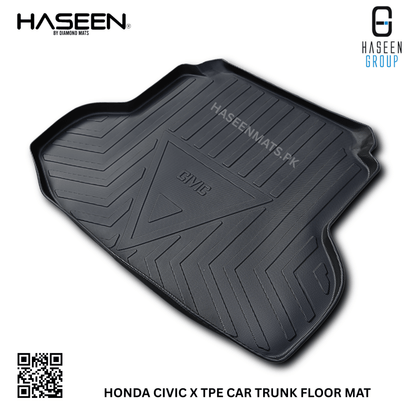 HONDA CIVIC X 2016-2021 TPE PLASTIC CAR TRUNK MAT
