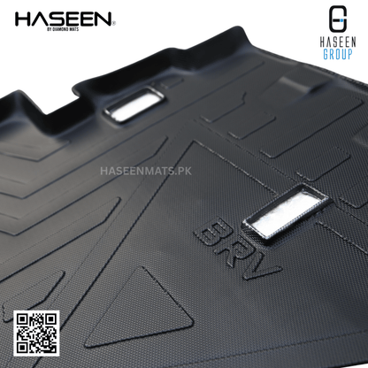 HONDA BR-V 2014-PRESENT TPE PLASTIC CAR TRUNK MAT
