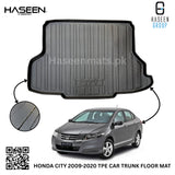 HONDA CITY 2009-2020 TPE PLASTIC TRUNK FLOOR MAT