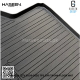 HONDA CITY 2009-2020 TPE PLASTIC TRUNK FLOOR MAT