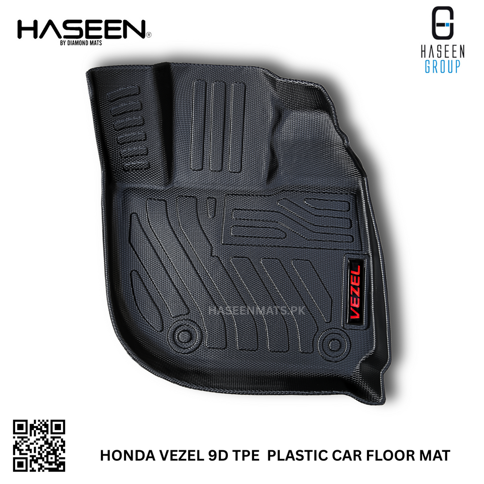 HONDA VEZEL 9D TPE PLASTIC HEAVY DUTY CAR FLOOR MAT