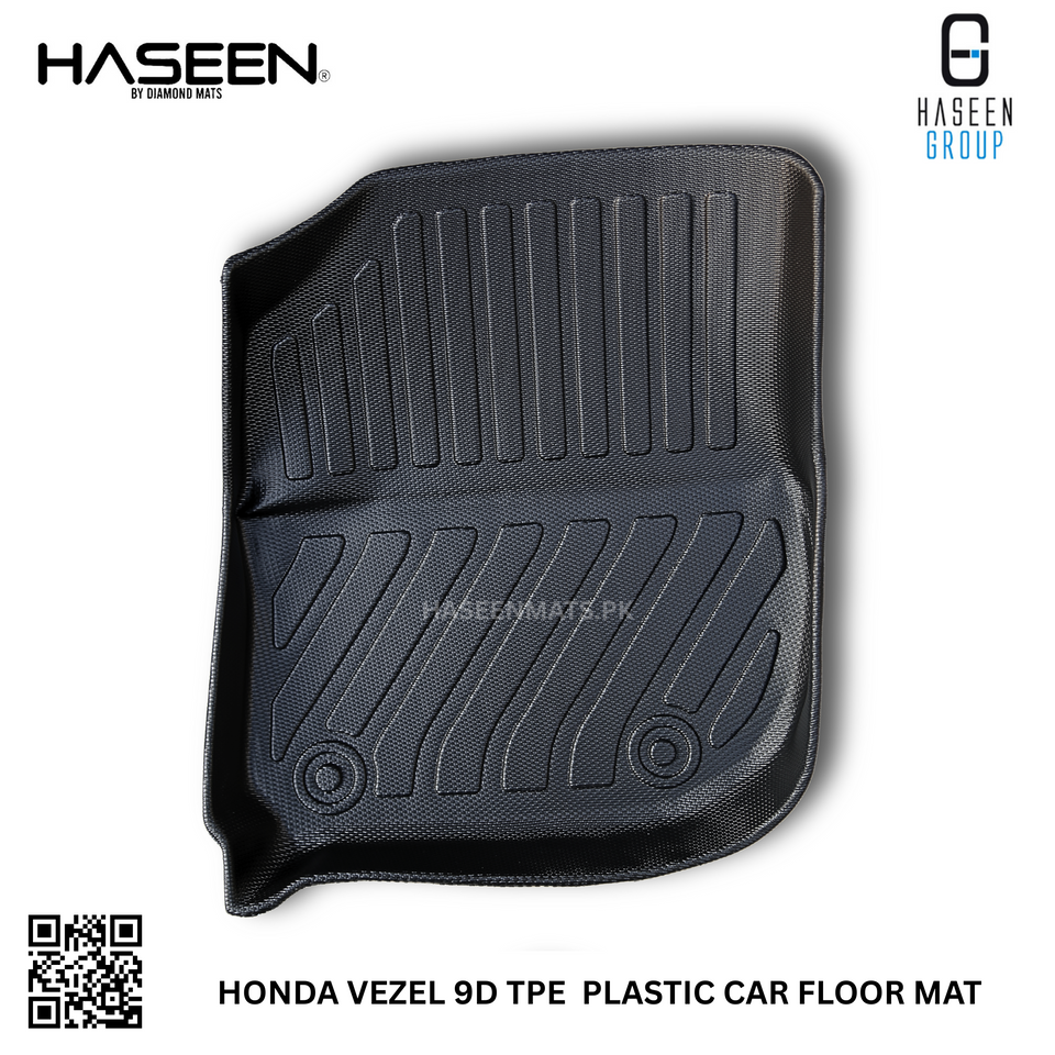 HONDA VEZEL 9D TPE PLASTIC HEAVY DUTY CAR FLOOR MAT