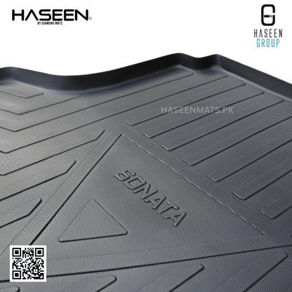 HYUNDAI SONATA 2021-2024 TPE PLASTIC CAR TRUNK MAT