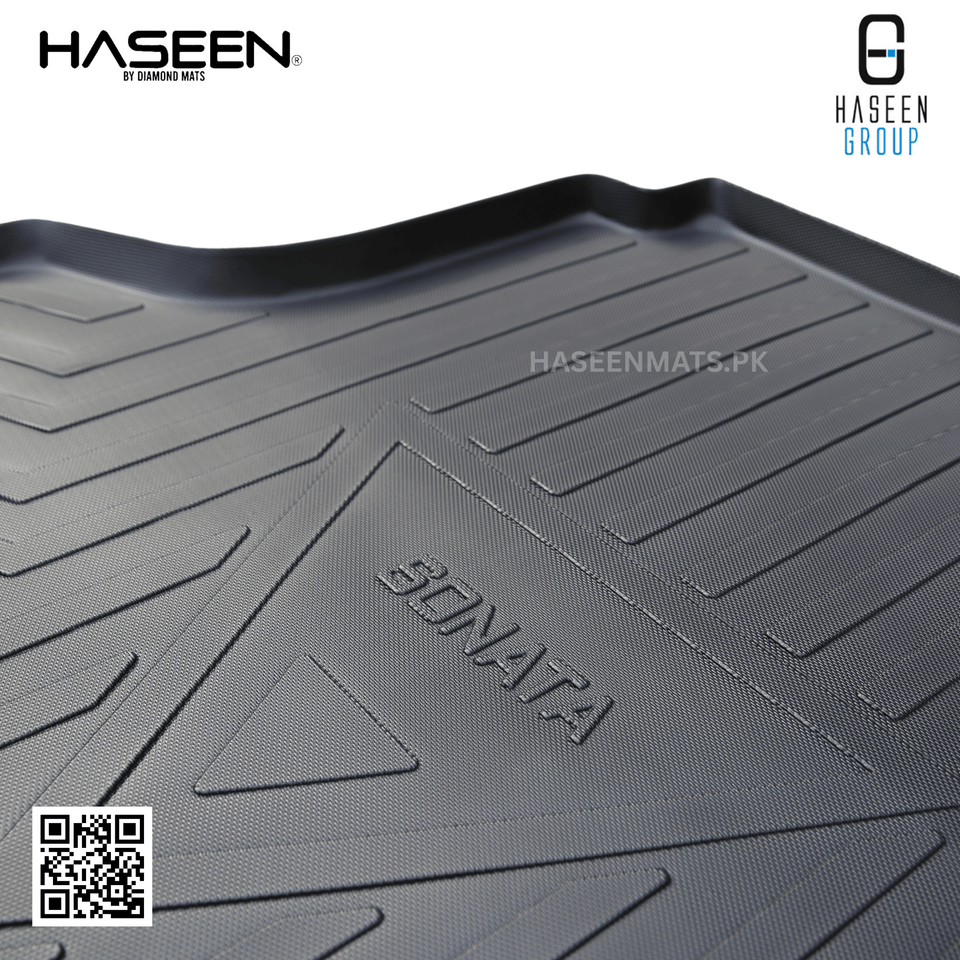 HYUNDAI SONATA 2021-2024 TPE PLASTIC CAR TRUNK MAT