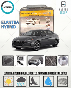 ELANTRA HYBRID NEW DOUBLE COAT PVC WITH COTTON CAR COVERS