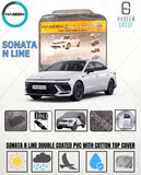 HYUNDAI SONATA N-LINE NEW DOUBLE COAT PVC WITH COTTON CAR COVERS