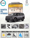 HYUNDAI SANTA-FE HYBRID  NEW DOUBLE COAT PVC WITH COTTON CAR COVERS