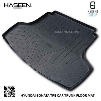 HYUNDAI SONATA 2021-2024 TPE PLASTIC CAR TRUNK MAT