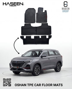 CHANGAN OSHAN X7 7 SEATER 2022-2024 LATEX RUBBER CAR FLOOR MAT