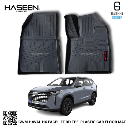 GWM HAVAL H6 FACELIFT LUXURY 9D TPE PLASTIC HEAVY DUTY CAR FLOOR MAT