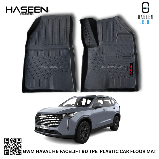 GWM HAVAL H6 FACELIFT LUXURY 9D TPE PLASTIC HEAVY DUTY CAR FLOOR MAT