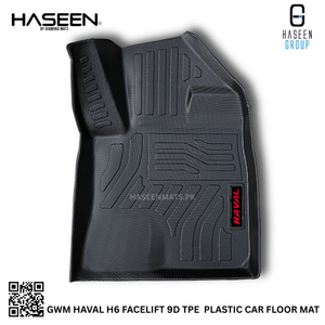GWM HAVAL H6 FACELIFT LUXURY 9D TPE PLASTIC HEAVY DUTY CAR FLOOR MAT