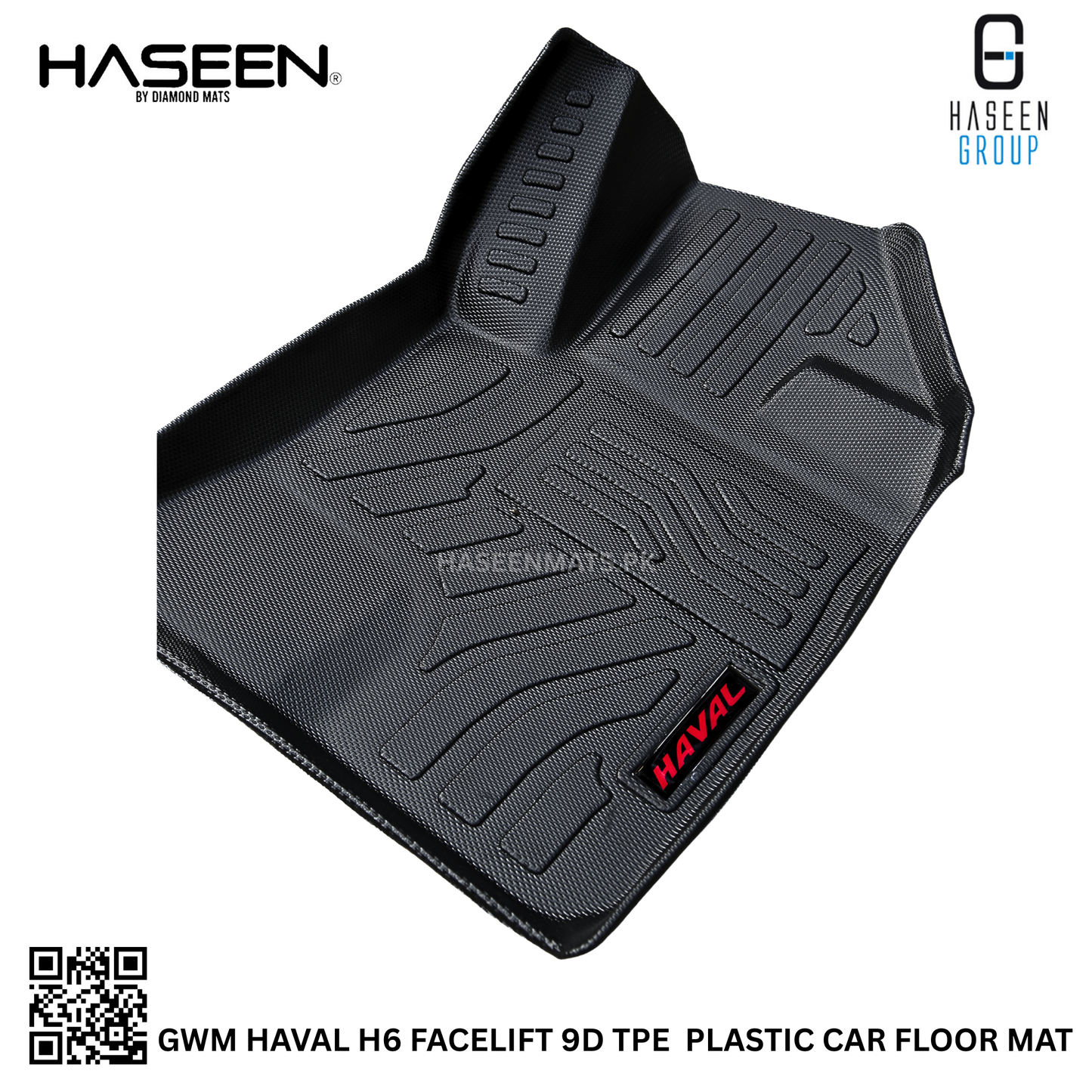 GWM HAVAL H6 FACELIFT LUXURY 9D TPE PLASTIC HEAVY DUTY CAR FLOOR MAT