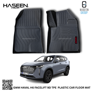 GWM HAVAL H6 FACELIFT LUXURY 9D TPE PLASTIC HEAVY DUTY CAR FLOOR MAT