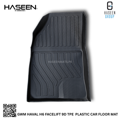 GWM HAVAL H6 FACELIFT LUXURY 9D TPE PLASTIC HEAVY DUTY CAR FLOOR MAT