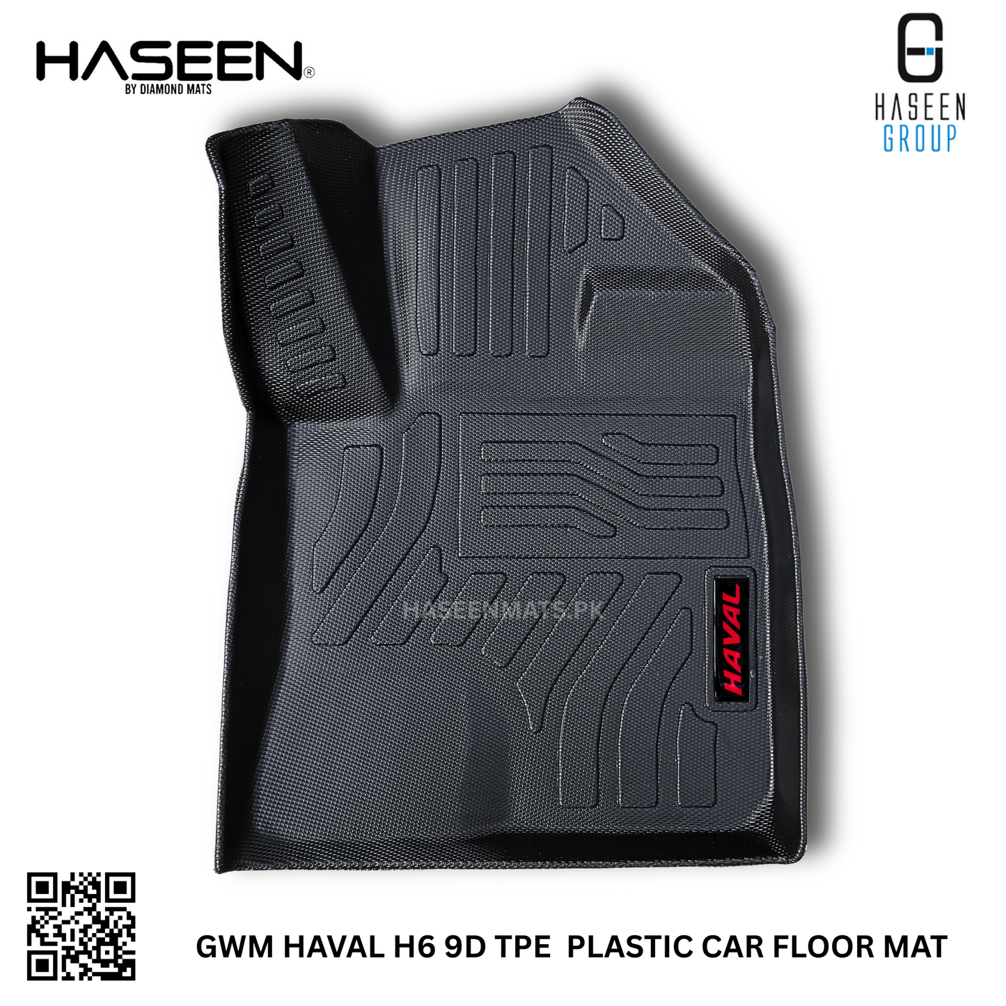 GWM HAVAL H6 2022-2024 LUXURY 9D TPE PLASTIC FLOOR MAT