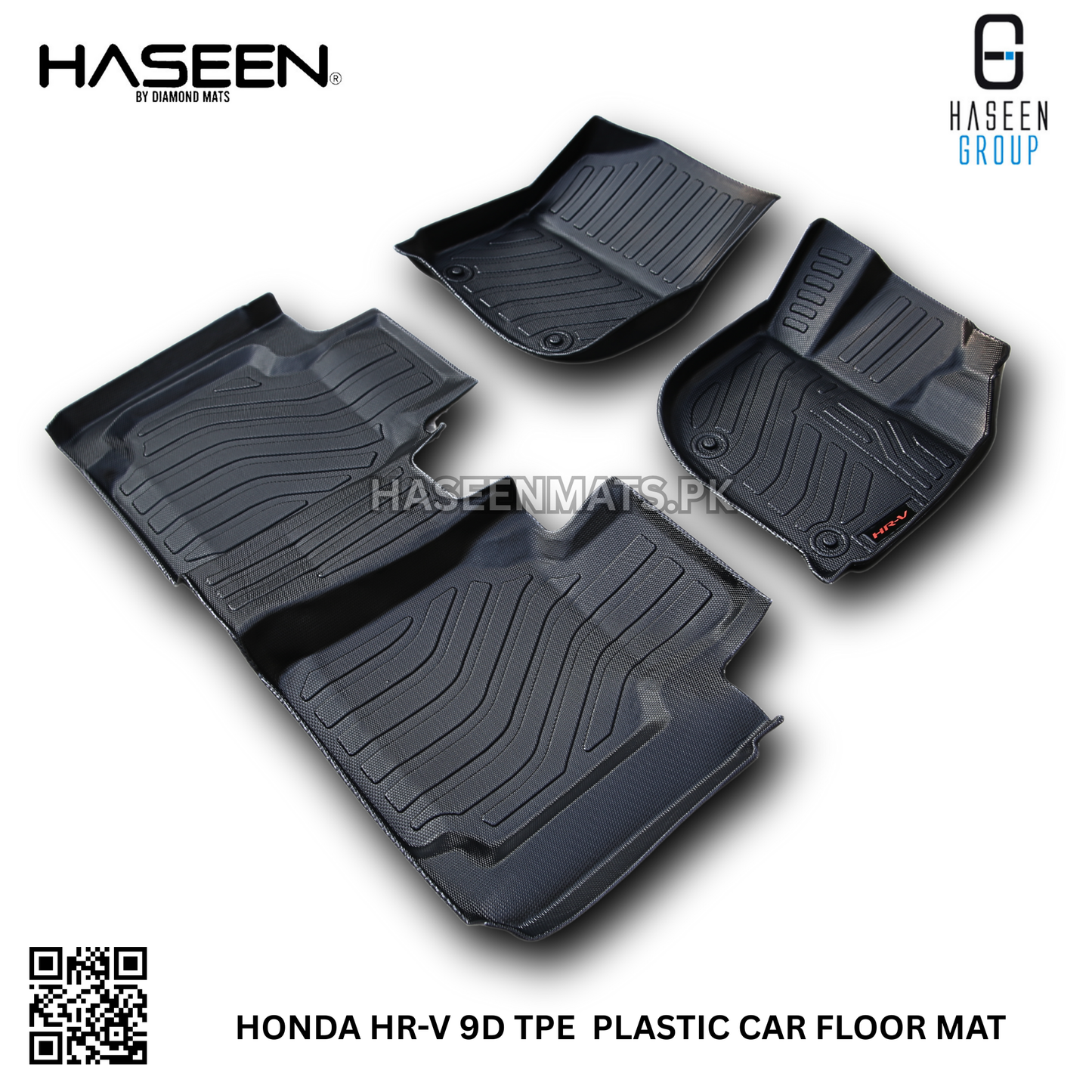 HONDA HR-V NEW STYLE LUXURY 9D TPE PLASTIC FLOOR MAT