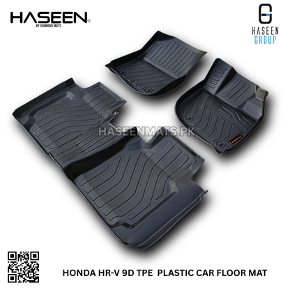 HONDA HR-V NEW STYLE LUXURY 9D TPE PLASTIC FLOOR MAT
