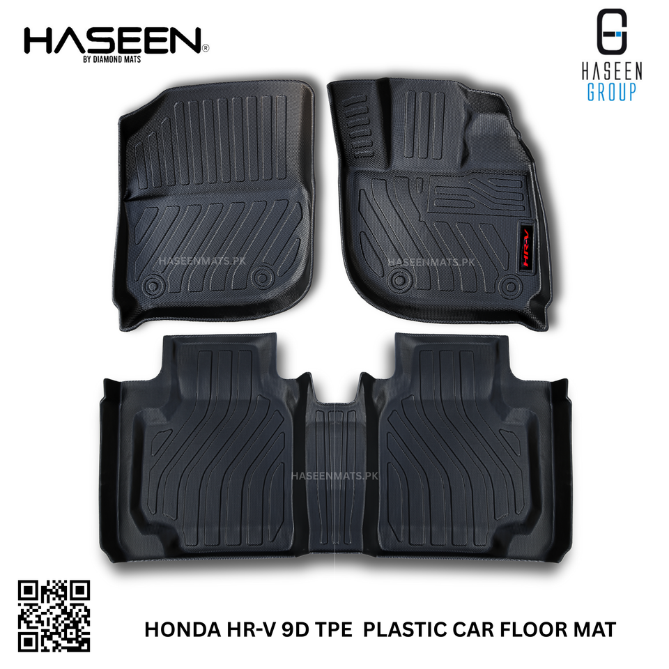 HONDA HR-V NEW STYLE LUXURY 9D TPE PLASTIC FLOOR MAT