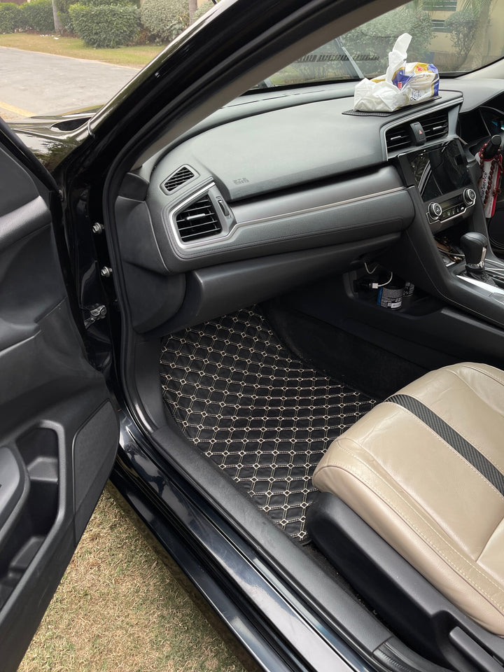 HONDA CIVIC X 2016-2021 7D LUXURY CAR FLOOR MAT