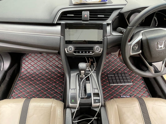 HONDA CIVIC X 2016-2021 7D LUXURY CAR FLOOR MAT