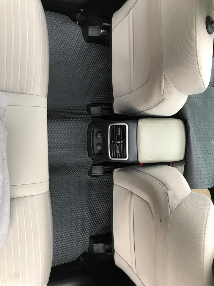HONEYCOMB CUSTOMIZABLE RUBBER PVC ROLL DIAMOND UNIVERSAL SERIES CAR FLOOR MAT BLACK