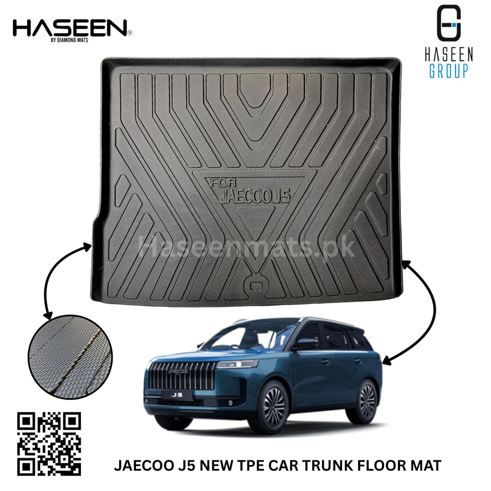 JAECOO J5 NEW TPE PLASTIC TRUNK FLOOR MAT
