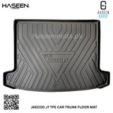 JAECOO J7 NEW TPE PLASTIC TRUNK FLOOR MAT