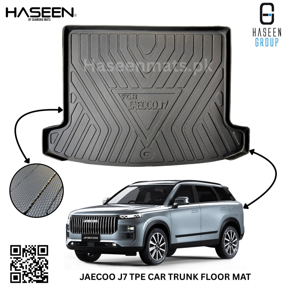 JAECOO J7 NEW TPE PLASTIC TRUNK FLOOR MAT