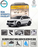 KIA SORENTO FACE-LIFT  NEW DOUBLE COAT PVC WITH COTTON CAR COVERS