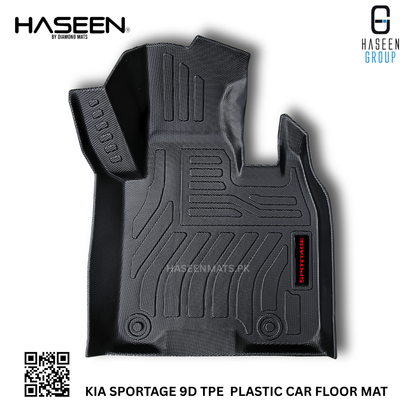 KIA SPORTAGE 2019-PRESENT PLASTIC HEAVY DUTY 9D FLOOR MAT