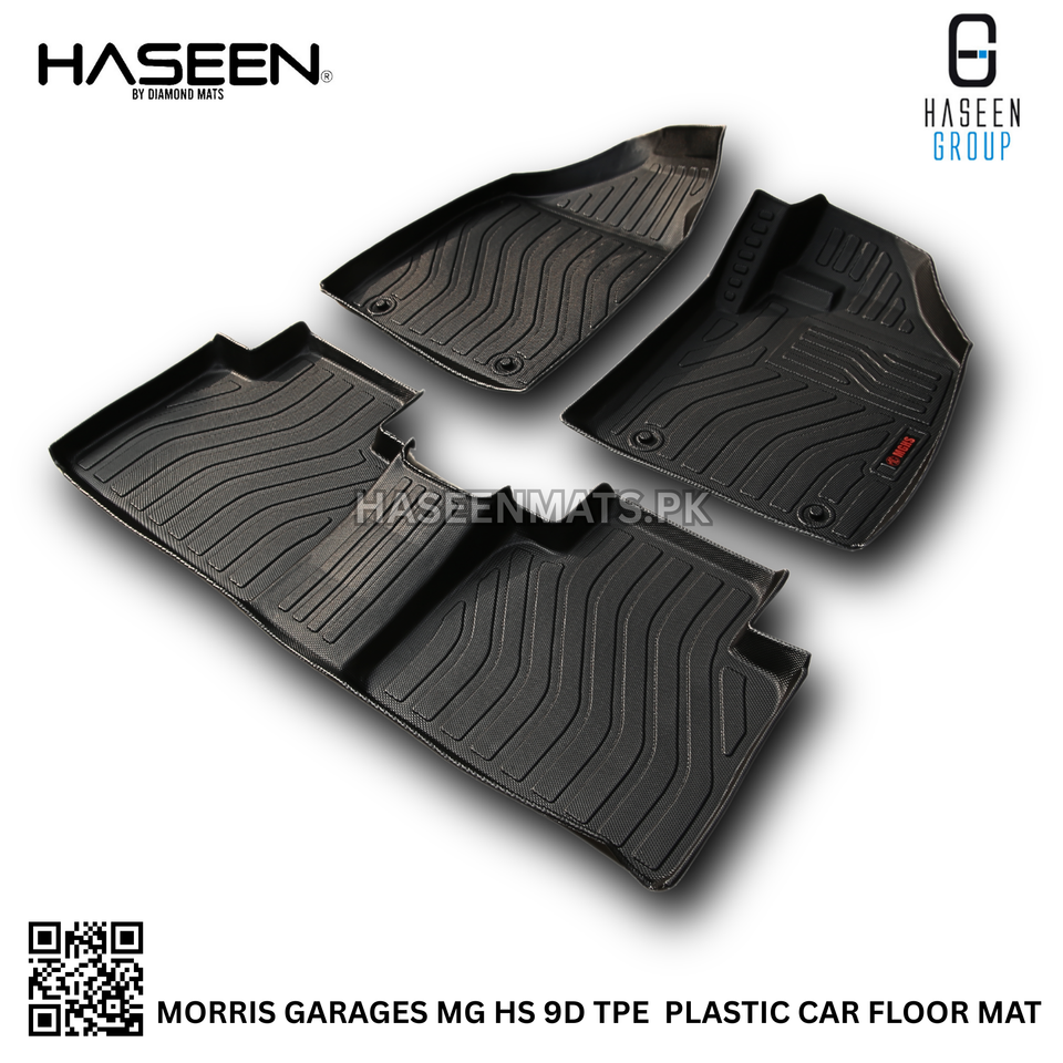 MG HS PHEV 2025 9D TPE PLASTIC HEAVY DUTY CAR FLOOR MAT