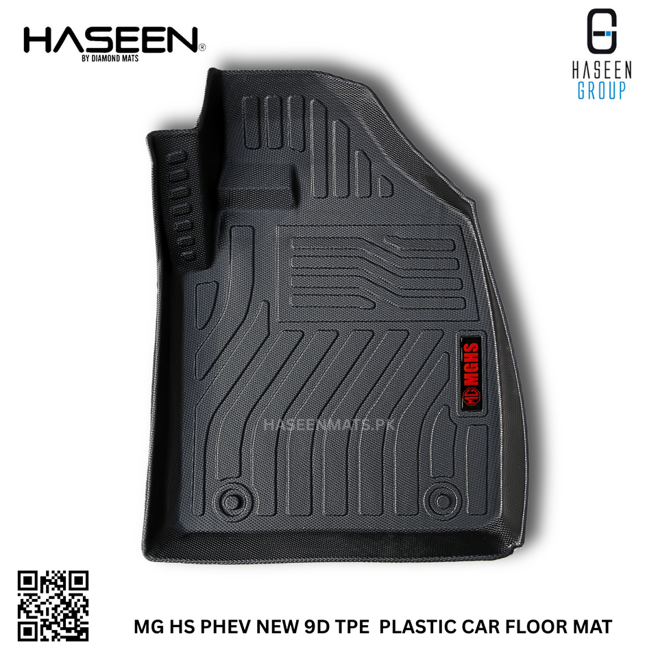MG HS TROPHY NEW 9D TPE PLASTIC HEAVY DUTY CAR FLOOR MAT