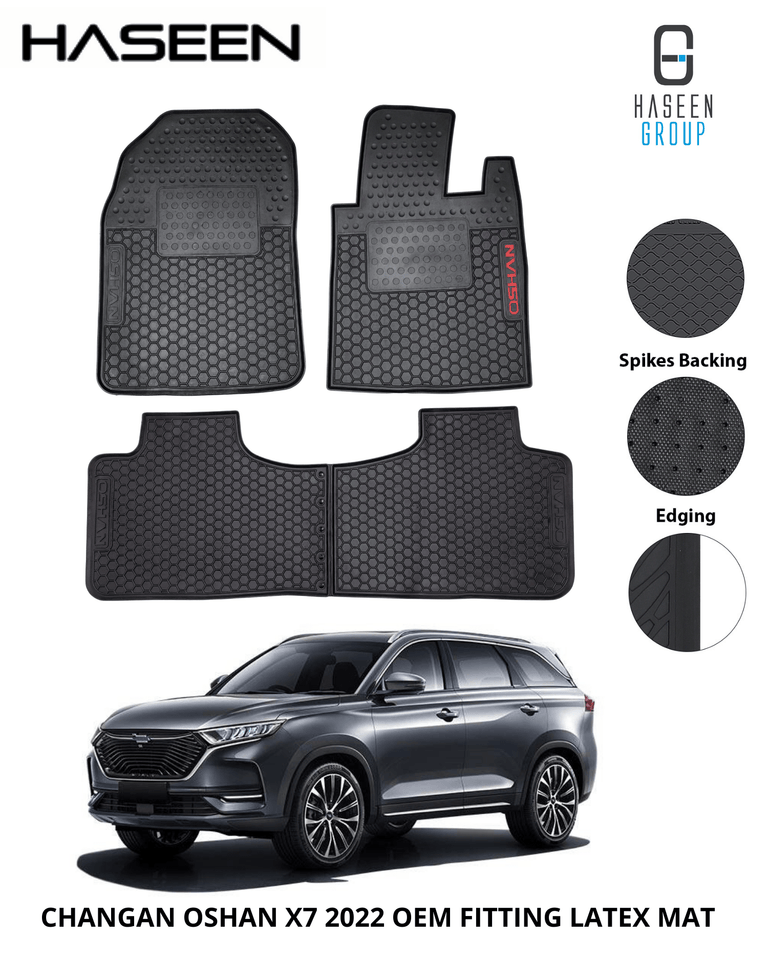 CHANGAN OSHAN X7 2022-2024 LATEX RUBBER CAR FLOOR MAT