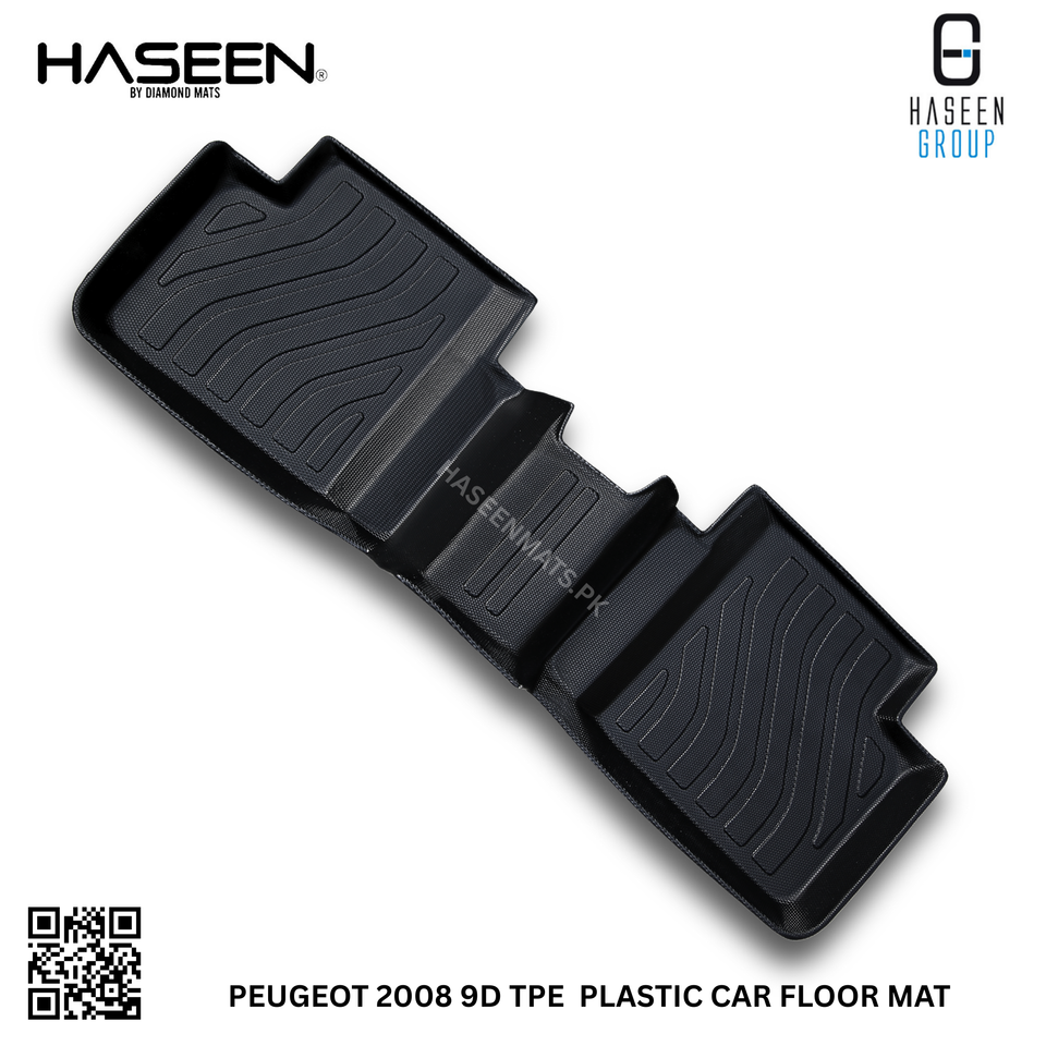 PEUGEOT 2008 MODEL LUXURY 9D TPE PLASTIC FLOOR MAT