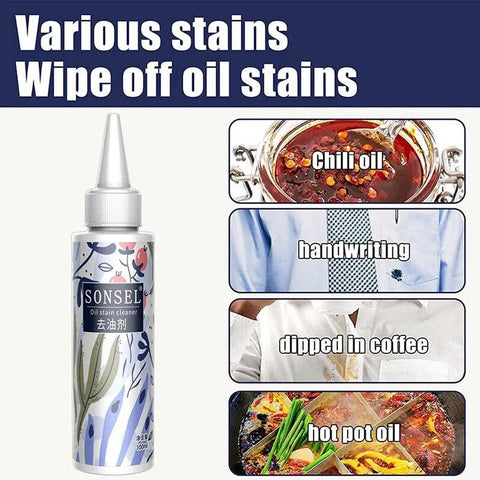 Oil Stain Remover – Removes Oil, Ink & Food Stains  | Buy 1 Get 1 Free🔥 (Pack Of 2)
