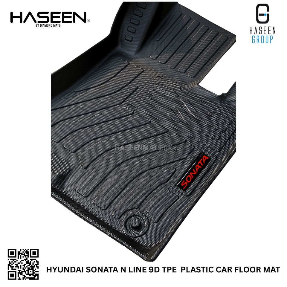 HYUNDAI SONATA N LINE NEW 9D TPE PLASTIC HEAVY DUTY CAR FLOOR MAT