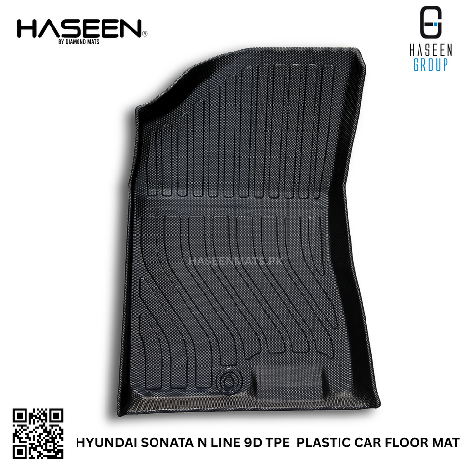 HYUNDAI SONATA N LINE NEW 9D TPE PLASTIC HEAVY DUTY CAR FLOOR MAT