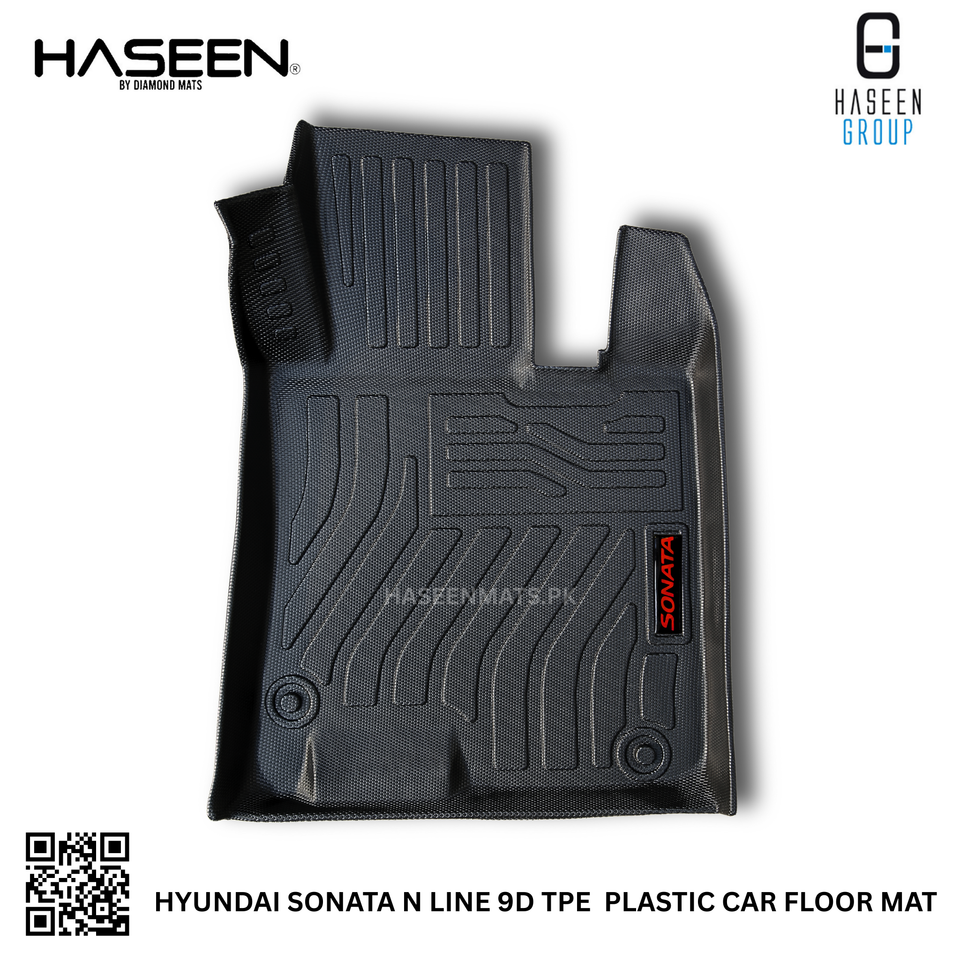 HYUNDAI SONATA N LINE NEW 9D TPE PLASTIC HEAVY DUTY CAR FLOOR MAT
