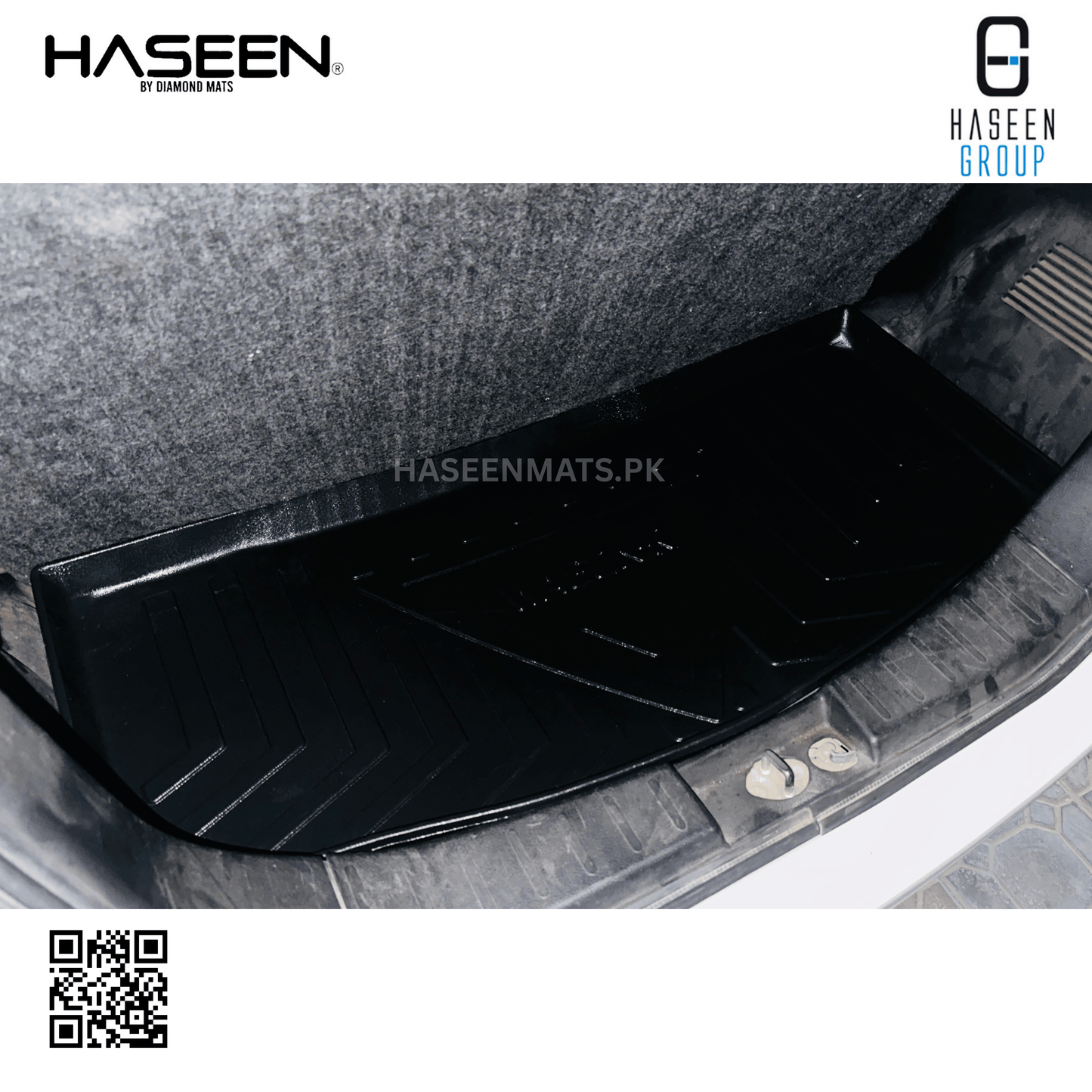 SUZUKI WAGON R 2014-2024 TPE PLASTIC CAR TRUNK MAT