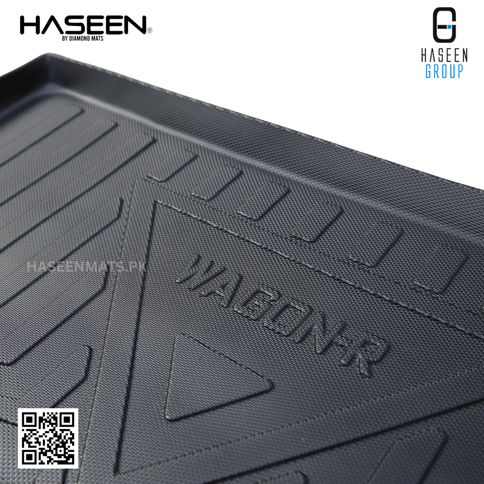 SUZUKI WAGON R 2014-2024 TPE PLASTIC CAR TRUNK MAT
